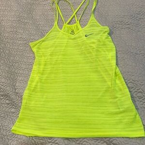 Bright Yellow Nike Tank